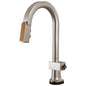 Frank Lloyd Wright - Pull-Down Faucet - Stainless/Wood