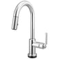 Brizo® 64944LF-PC Pull-Down Faucet with Arc Spout, Litze®, Chrome, 1 Handle, 1.8 gpm