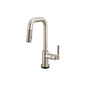 Brizo® 64953LF-SS Pull-Down Faucet with Square Spout, Litze®, Stainless, 1 Handle, 1.8 gpm