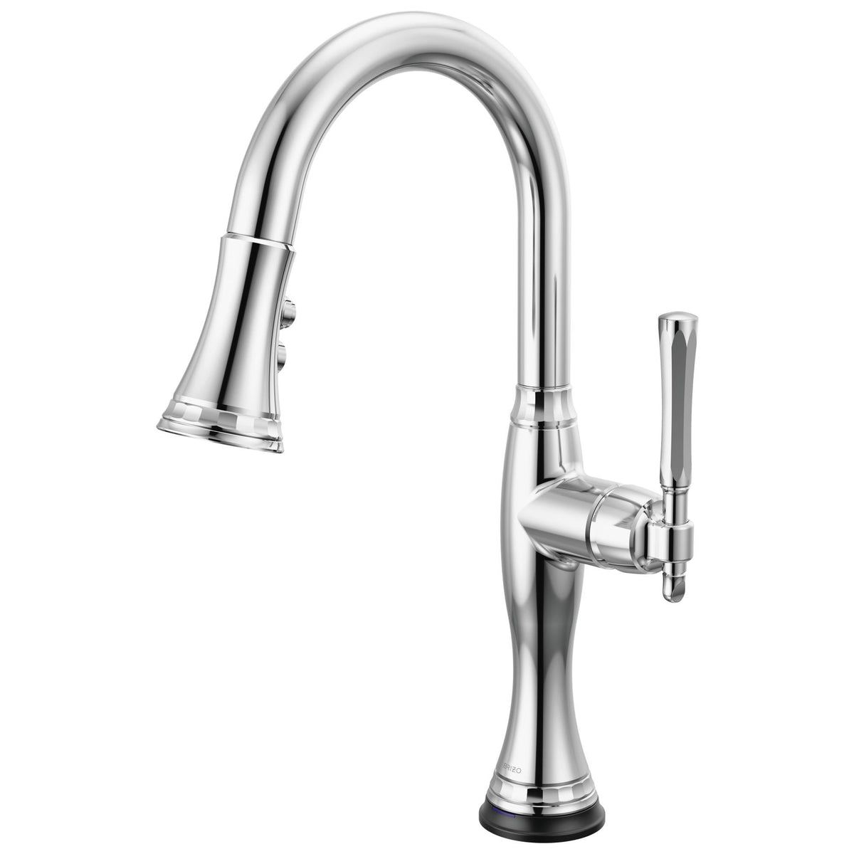 Pull-Down Kitchen Faucet - Chrome - Brass