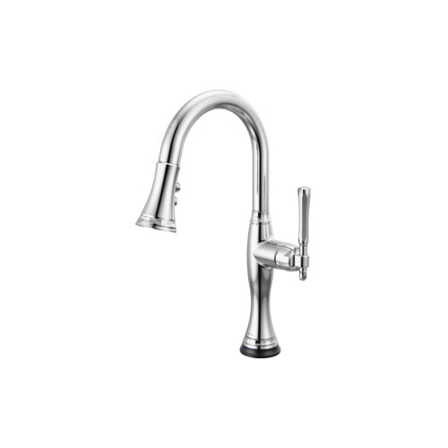 Pull-Down Kitchen Faucet - Chrome - Brass