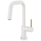 Odin - Pull-Down Prep Faucet - 12-5/8" H - Deck Mount