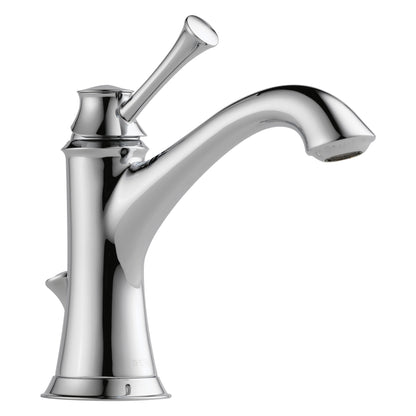 Brizo® Baliza®, Commercial, 1.5 gpm Flow Rate, 4-5/16 in H Spout, 1 Handles, Pop-Up Drain, 1 Faucet Holes, Function: Traditional