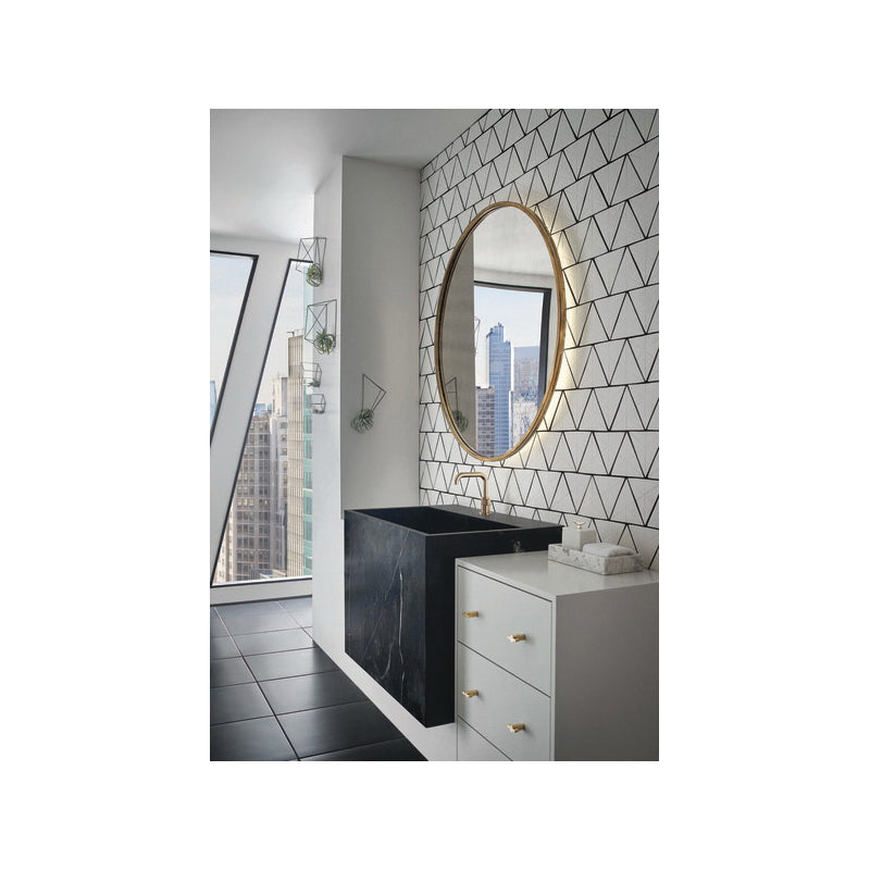 Brizo® Litze™, 1.5 gpm, 5-9/16 in H Spout, 1 Handles, 1 Faucet Holes, Function: Traditional, Commercial