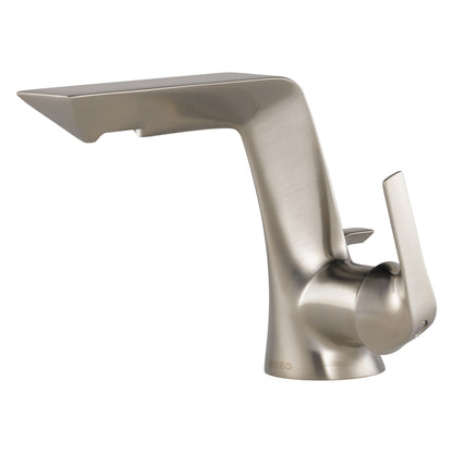 Brizo® Commercial, 1.2 gpm Flow Rate, 4-9/16 in H Spout, 1 Handles, Pop-Up Drain, 1 Faucet Holes, Function: Traditional,otria™