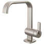 Allaria - Single Handle Bathroom Faucet - Luxe Nickel