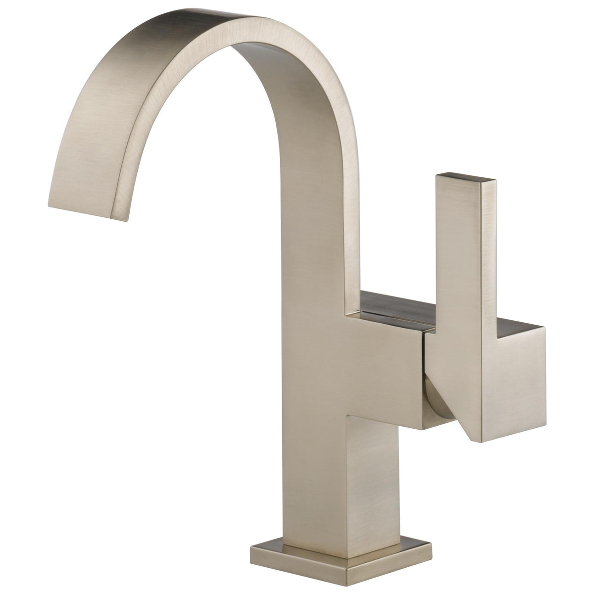 Brizo® Siderna® Lavatory Faucet, Commercial, 1.5 gpm Flow Rate, 5-3/4 in H Spout, 1 Handles, 1 Faucet Holes, Function: Traditional