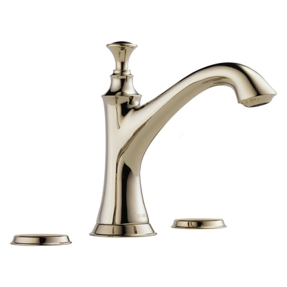 Brizo® Baliza® Widespread Lavatory Faucet, Commercial, 1.5 gpm Flow Rate, 4-5/16 in H Spout, 6 to 16 in Center, Pop-Up Drain, Import