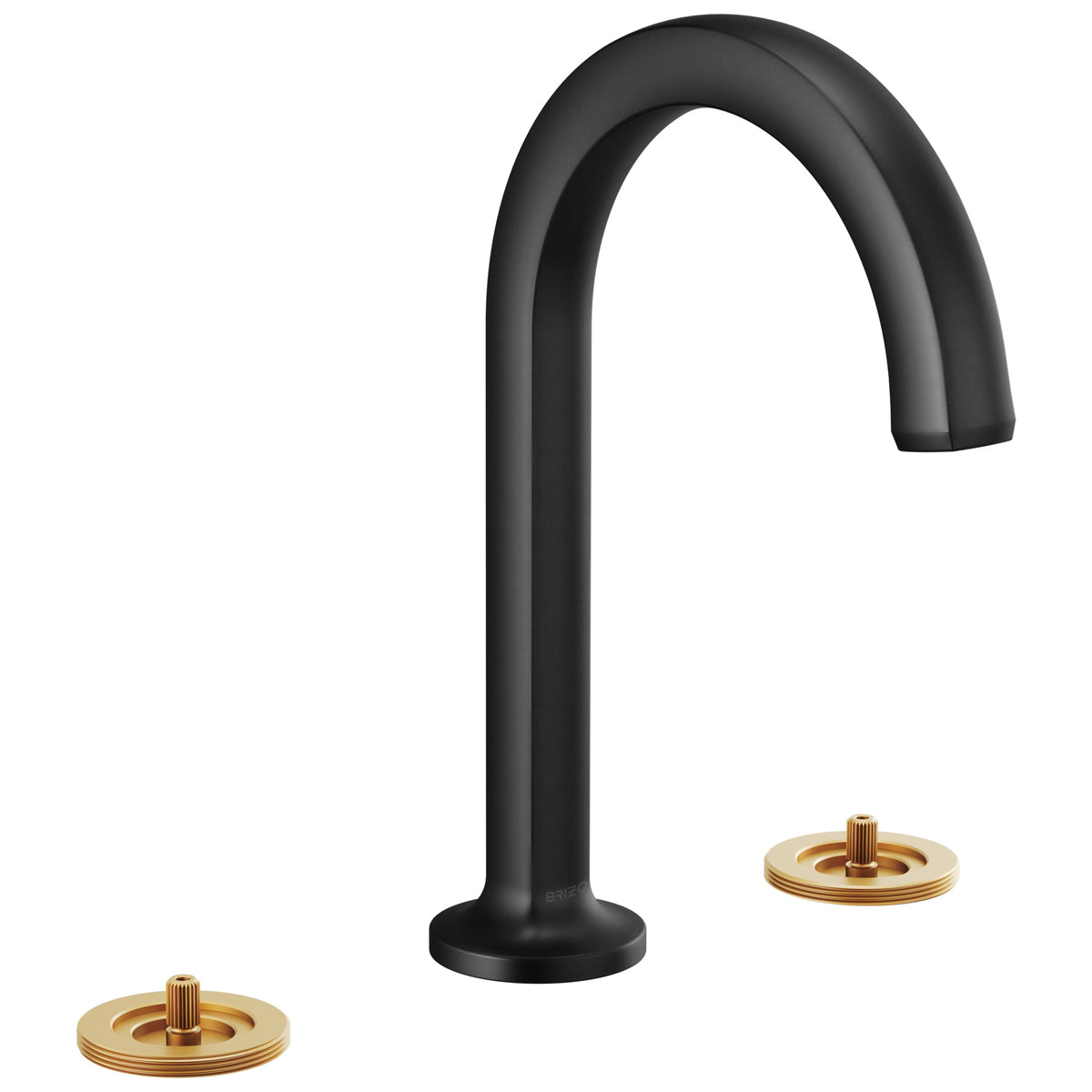 Kintsu - Less Handle Widespread Bathroom Faucet - Deck Mount