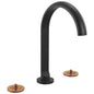 Roccesco - Bathroom Faucet Lineax - Matte Black - Deck Mount