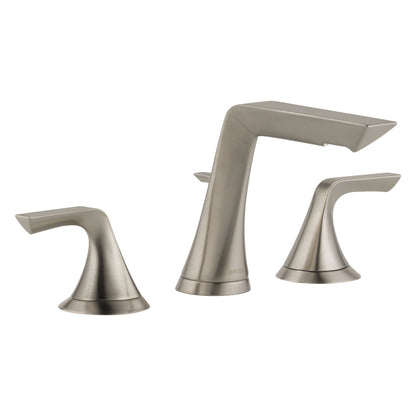 Brizo® Commercial, 1.2 gpm Flow Rate, 4-9/16 in H Spout, 6 to 16 in Center, 2 Handles, Pop-Up Drain, Import,otria™