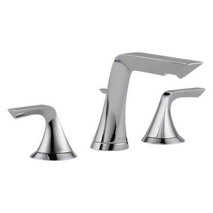 Brizo® Sotria™, Commercial, 1.5 gpm Flow Rate, 4-9/16 in H Spout, 6 to 16 in Center, 2 Handles, Pop-Up Drain, Import