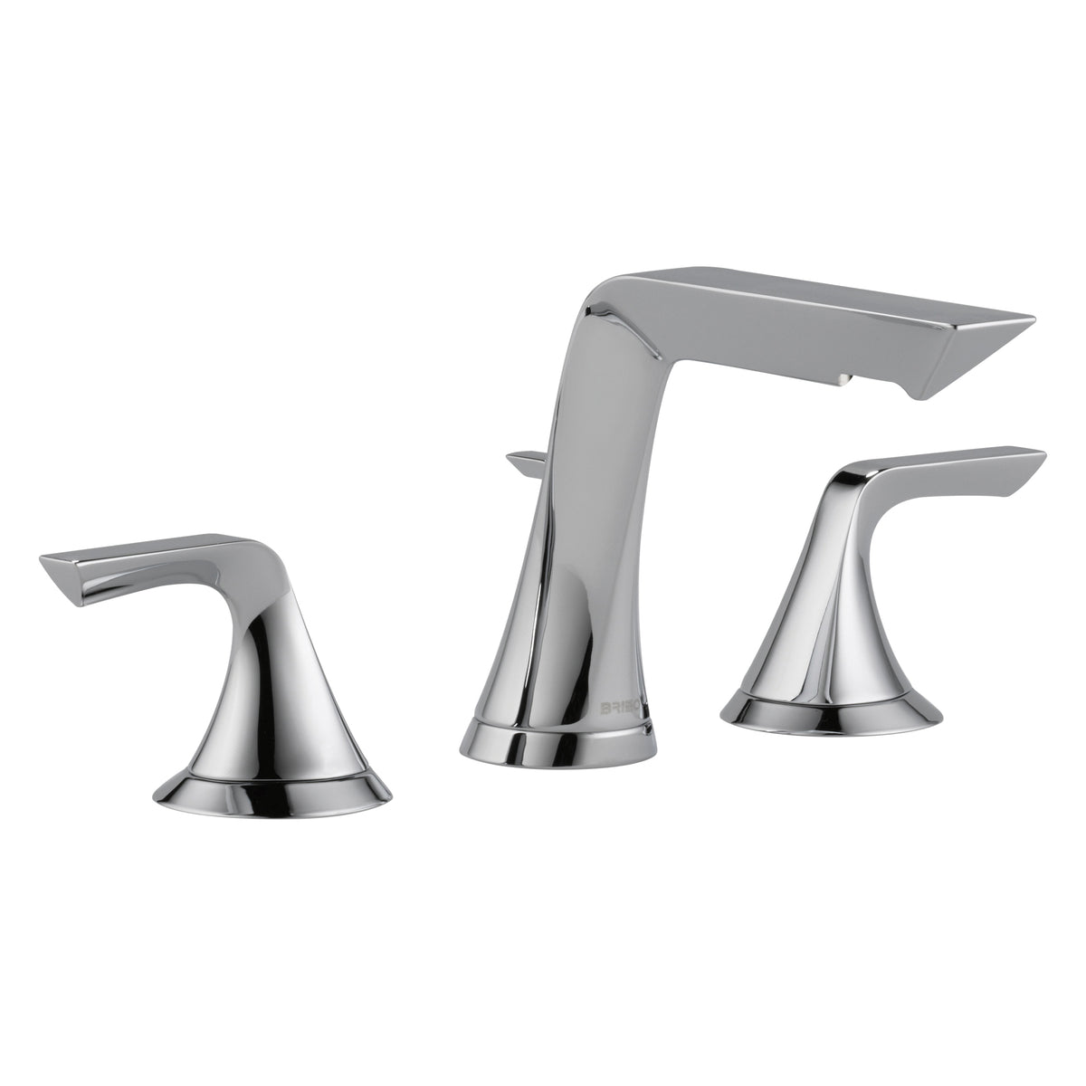 Brizo® Commercial, 1.2 gpm Flow Rate, 4-9/16 in H Spout, 6 to 16 in Center, 2 Handles, Pop-Up Drain, Import,otria™