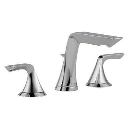 Brizo® Commercial, 1.2 gpm Flow Rate, 4-9/16 in H Spout, 6 to 16 in Center, 2 Handles, Pop-Up Drain, Import,otria™