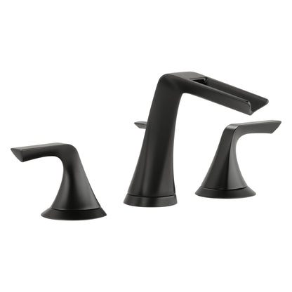 Brizo® Commercial, 1.2 gpm Flow Rate, 3-15/16 in H Spout, 6 to 16 in Center, 2 Handles, Pop-Up Drain, Import,otria™