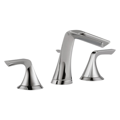 Brizo® Commercial, 1.5 gpm Flow Rate, 3-15/16 in H Spout, 6 to 16 in Center, 2 Handles, Pop-Up Drain, Import,otria™