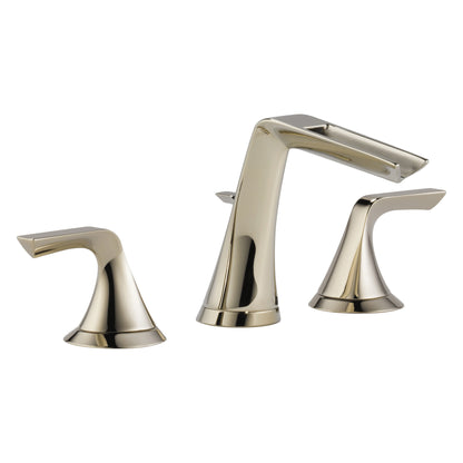 Brizo® Commercial, 1.5 gpm Flow Rate, 3-15/16 in H Spout, 6 to 16 in Center, 2 Handles, Pop-Up Drain, Import,otria™