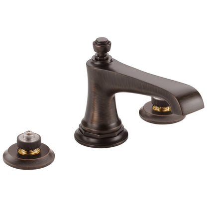 Brizo® Rook™ Widespread Lavatory Faucet, Commercial, 3 in H Spout, 6 to 16 in Center, Pop-Up Drain, Import, 1.5 gpm