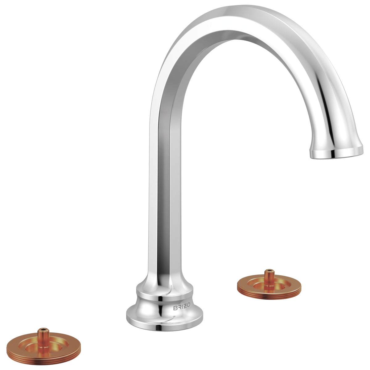 Beauclere - Widespread Bathroom Faucet - Chrome - Deck Mount