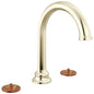 Beauclere - Widespread Bathroom Faucet - Polished Nickel
