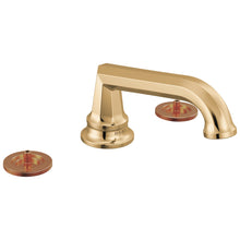 Beauclere - Widespread Bathroom Faucet - Brass - Deck Mount