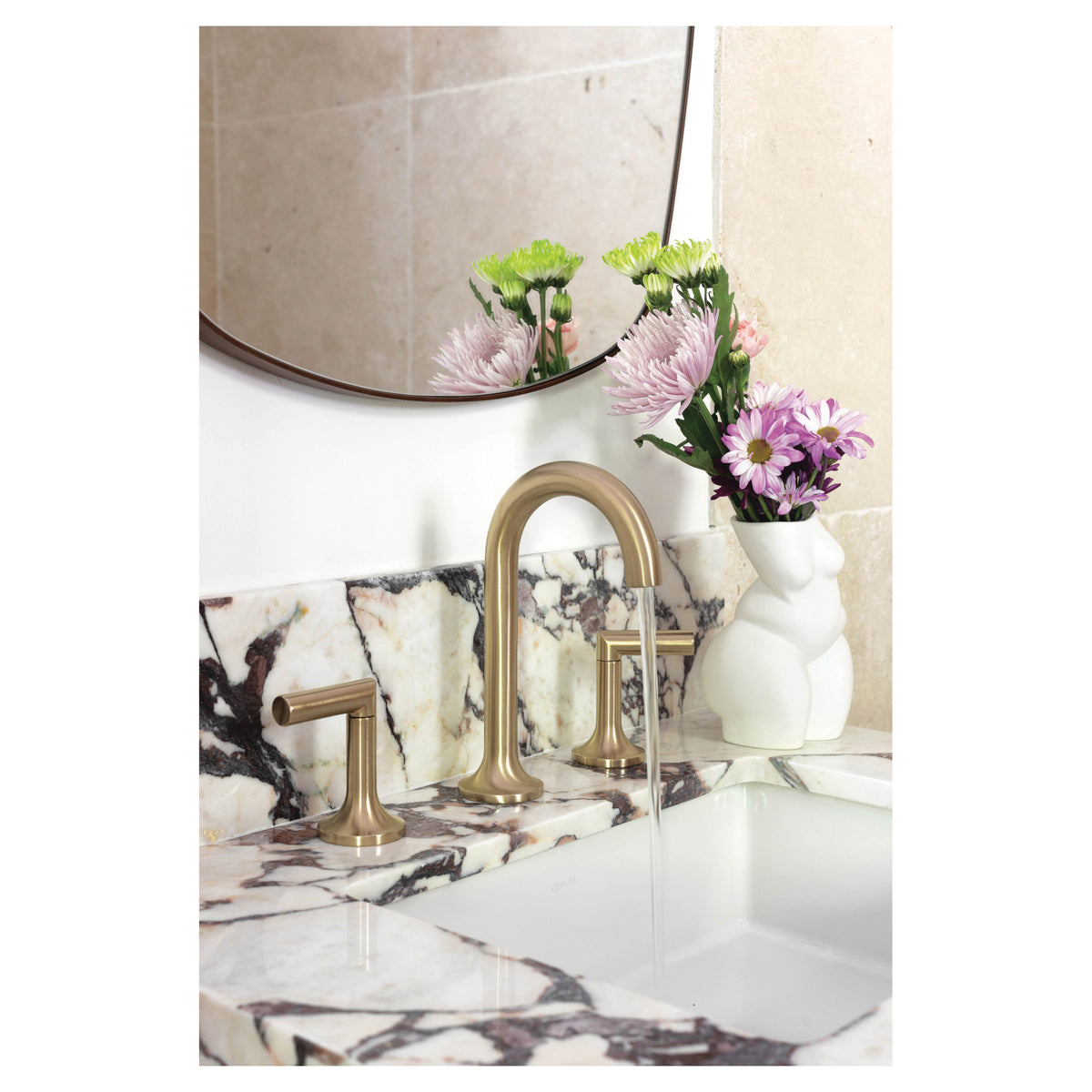 Odin - Widespread Bathroom Faucet - Deck Mount