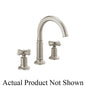 Brizo® 65376LF-NKLHP Invari™ Widespread Lavatory Faucet, Commercial/Residential, 1.5 gpm Flow Rate, 6 in H Spout, 6 to 16 in Center, Luxe Nickel, Import