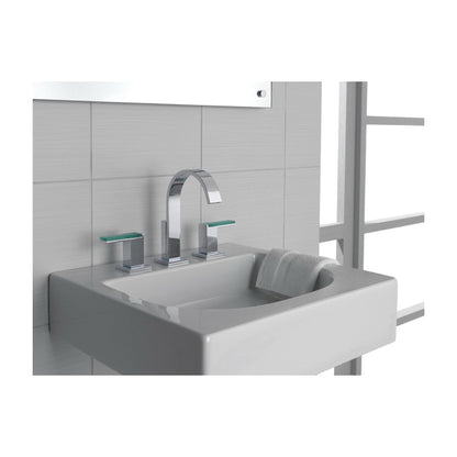 Brizo® Siderna®, Commercial, 1.5 gpm Flow Rate, 5-27/32 in H Spout, 6 to 16 in Center, Pop-Up Drain, Import
