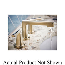 Brizo® 3-1/8 in H Spout, 6 to 16 in Center, 2 Handles, Metal Pop-Up Drain, Import,evoir™