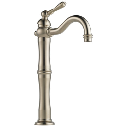 Brizo® Tresa® Vessel Lavatory Faucet, Commercial, 6-3/4 in Spout, 9-5/8 in H Spout, 1 Handle, Domestic