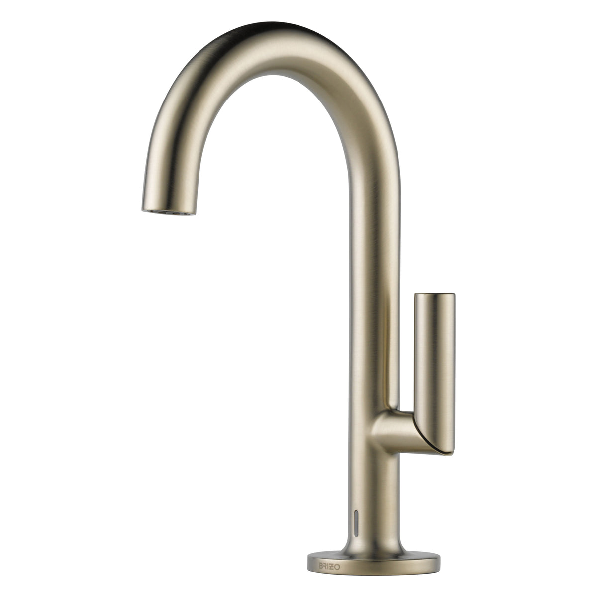 Brizo® 65675LF-BN Lavatory Faucet, Odin™, 1.5 gpm Flow Rate, 6 in H Spout, 1 Handles, 1 Faucet Holes, Brushed Nickel, Function: Traditional