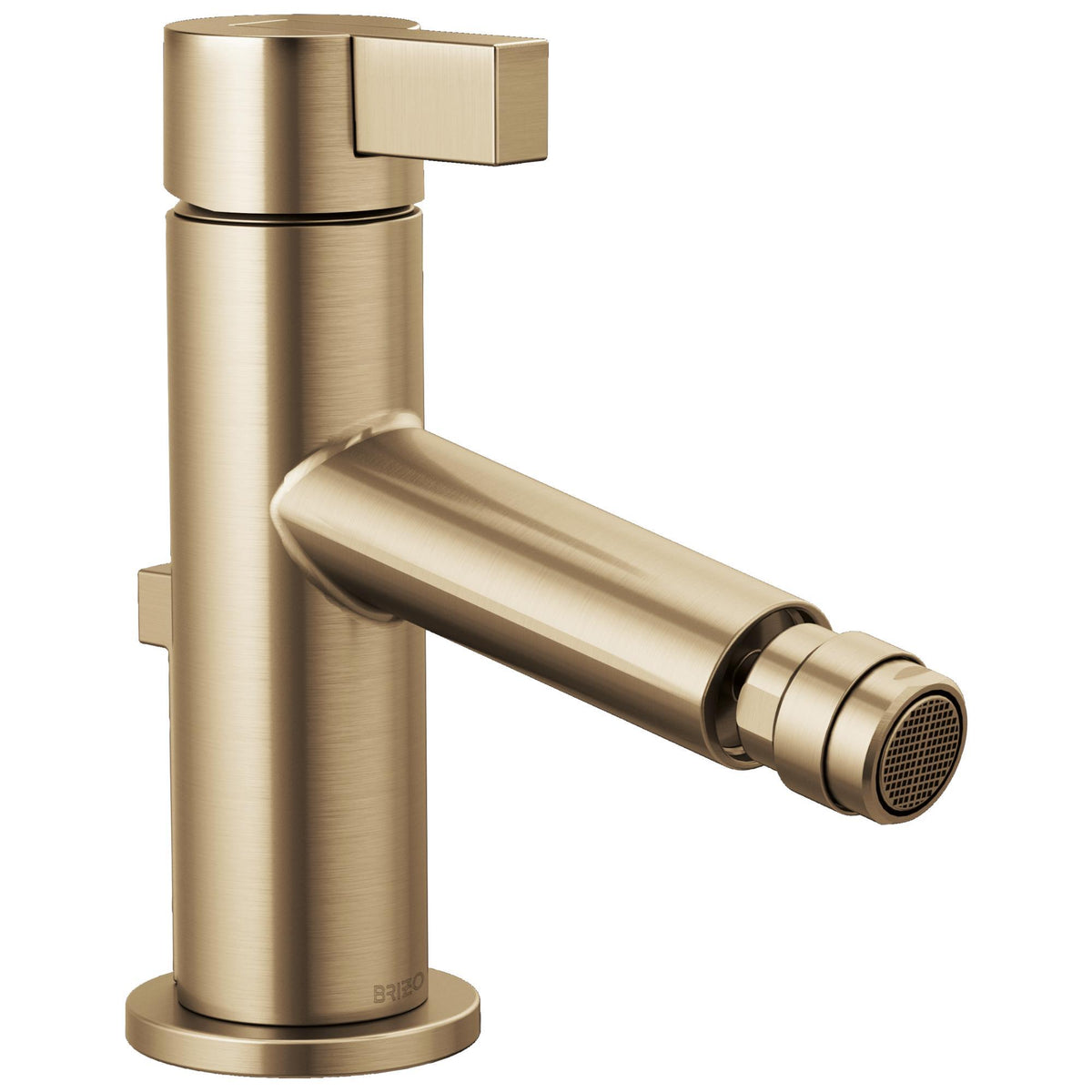Brizo® Litze® Bidet Faucet, Commercial, 2-1/2 in H Spout, 1 Handle, Metal Pop-Up Drain, Import