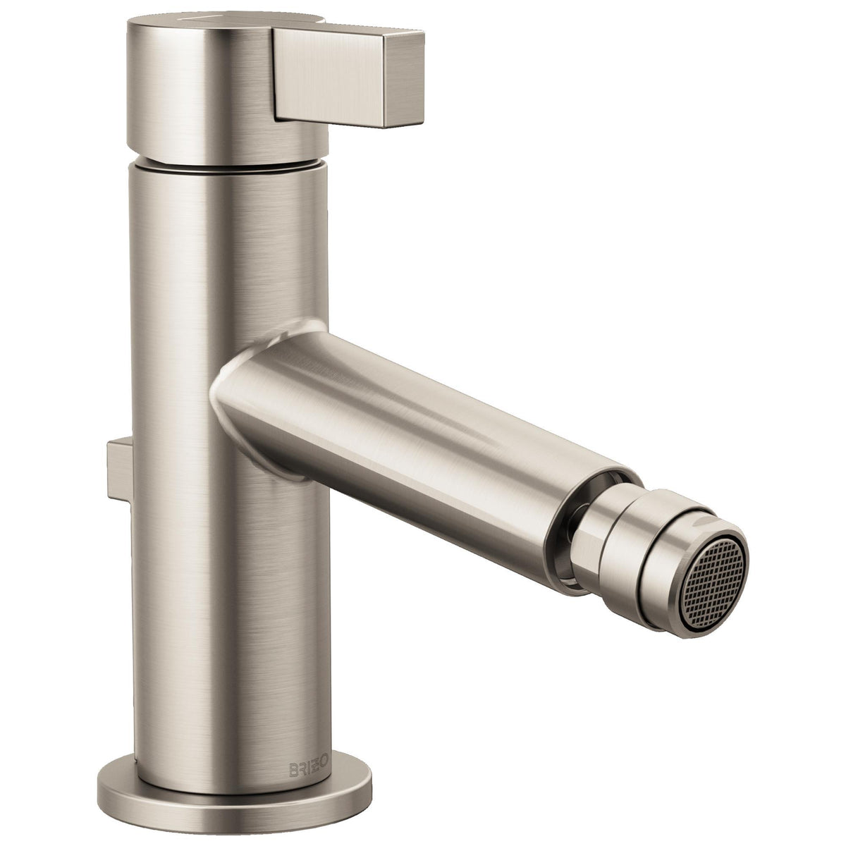 Brizo® Litze® Bidet Faucet, Commercial, 2-1/2 in H Spout, 1 Handle, Metal Pop-Up Drain, Import