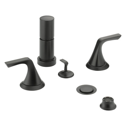Brizo® Sotria™, Commercial, 5 to 8 in Center, 2 Handles, Pop-Up Drain, Domestic