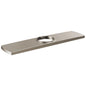 Brizo® 690106-SS-L Kintsu® Faucet Escutcheon, 2.56 in L 10.5 in W 0.5 in H, Zinc, Stainless, Import