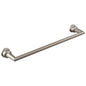 Beauclere - 18" Bath Hardware Towel Bar - Luxe Nickel - Zinc