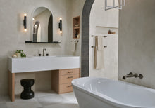 18" Towel Bar - Zinc - Brilliance Black Onyx