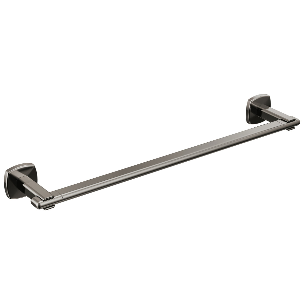 18" Towel Bar - Zinc - Brilliance Black Onyx