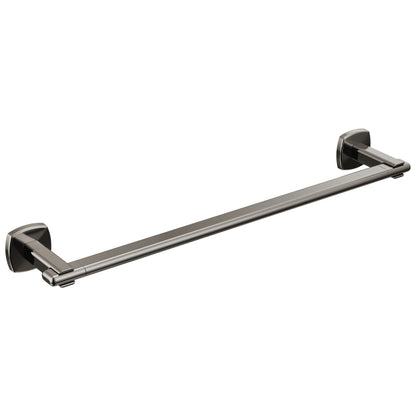 18" Towel Bar - Zinc - Brilliance Black Onyx