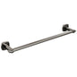 18" Towel Bar - Zinc - Brilliance Black Onyx