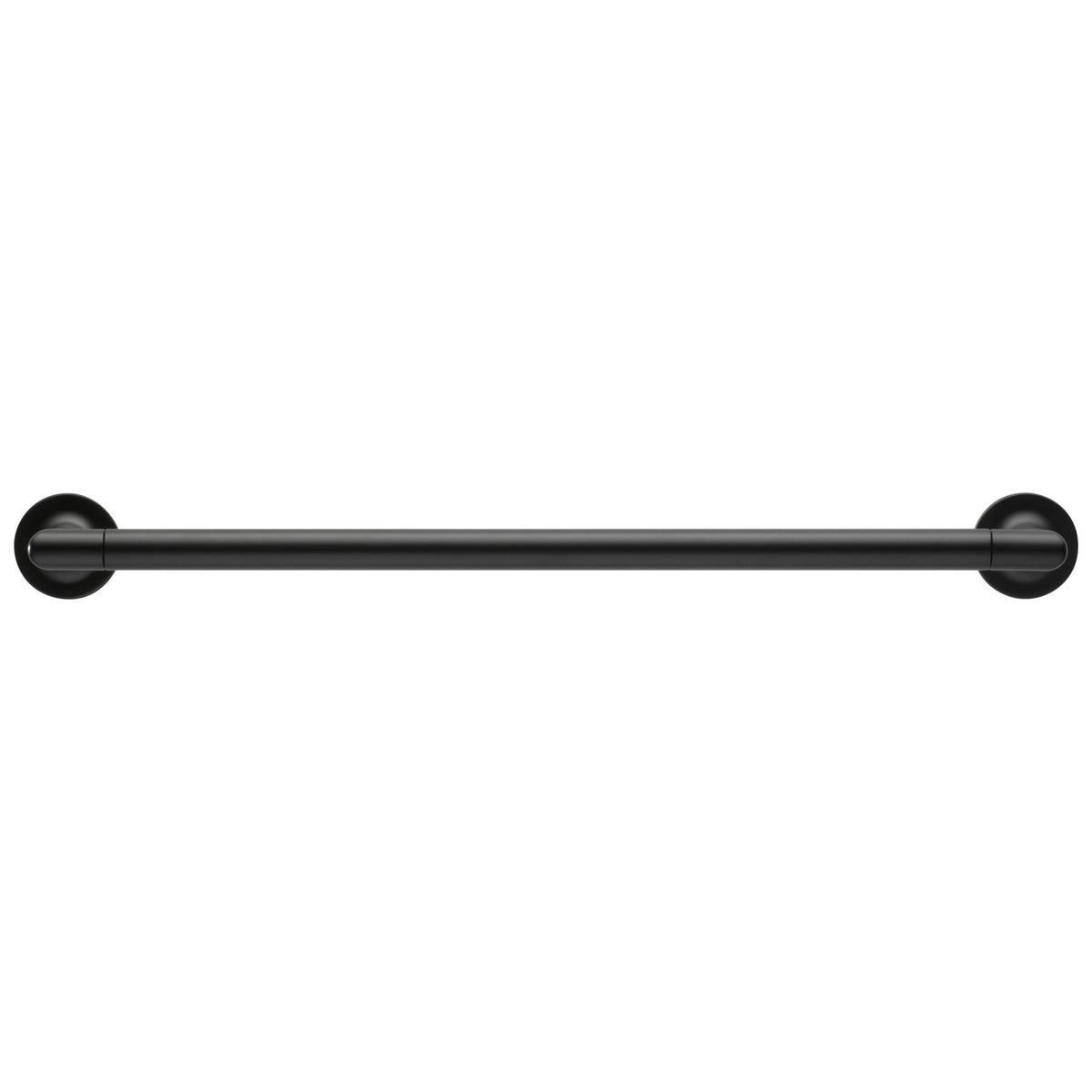 Odin - 18" Round Towel Bar - Matte Black