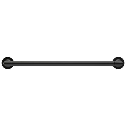 Odin - 18" Round Towel Bar - Matte Black