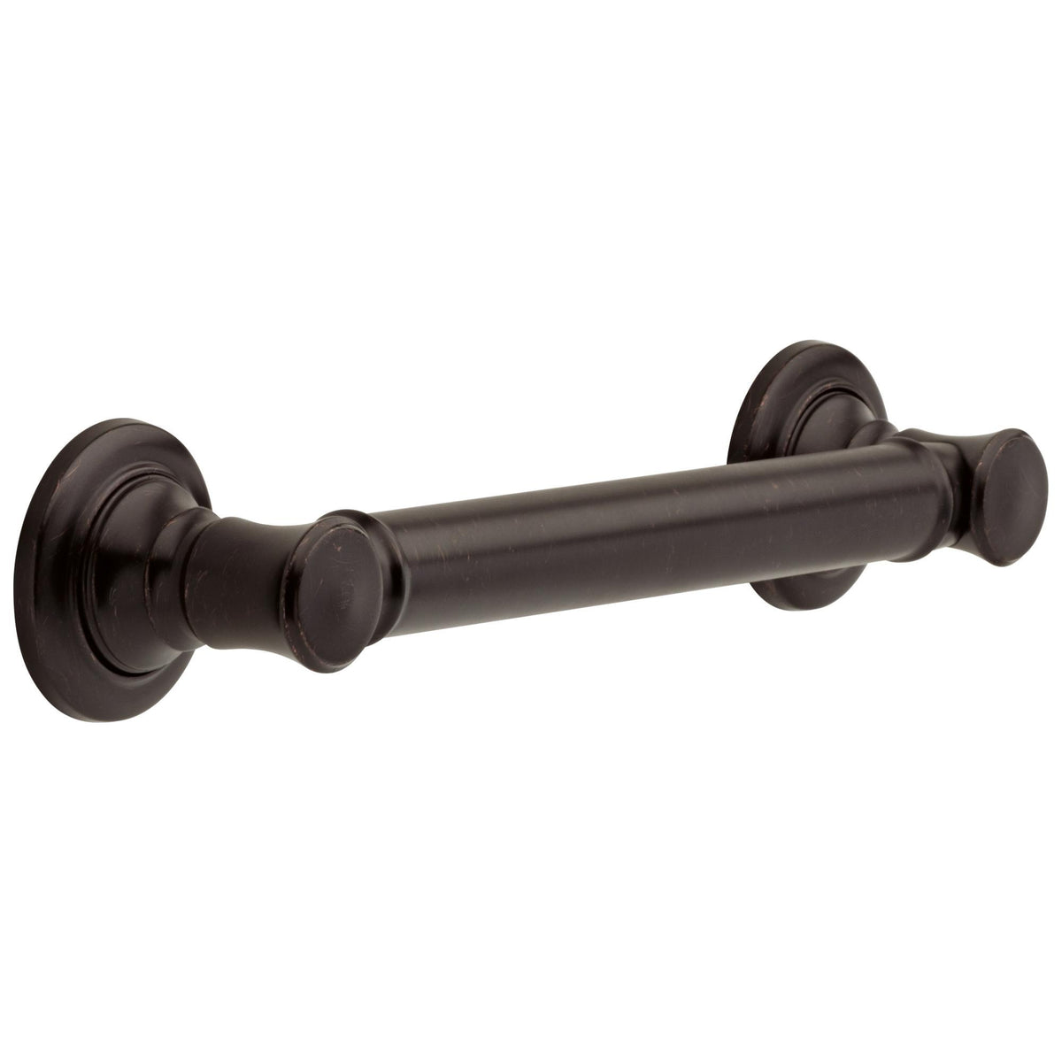 Round Traditional Decorative Grab Bar - 12" - Concealed