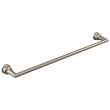 Beauclere - 24" Bath Hardware Towel Bar - Luxe Nickel - Zinc