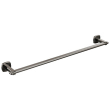 24" Towel Bar - Zinc - Brilliance Black Onyx