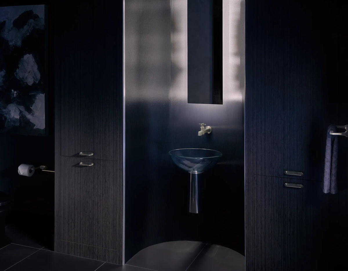 Levoir - 8" Mini Towel Bar - Luxe Steel