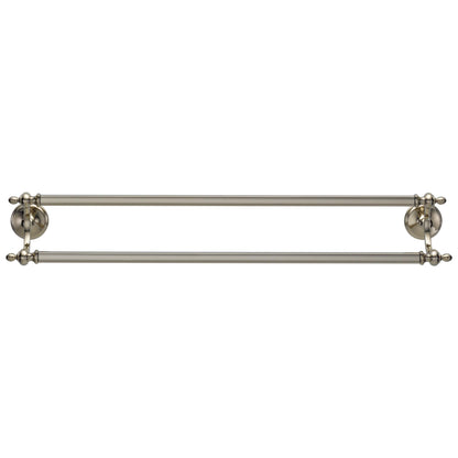 Charlotte - 24" Double Towel Bar - Brass