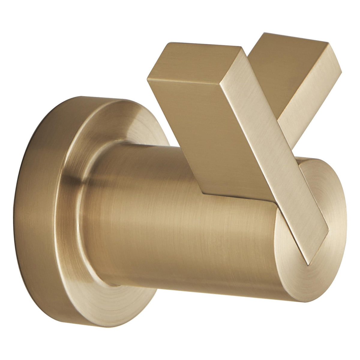 Brizo® Litze™ Robe Hook, 2 Hooks, 3-1/8 in OAW x 2-7/16 in OAD x 2-9/16 in OAH, Import