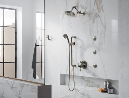 Litze - Rotating Robe Hook with Knurling - 2 Hooks
