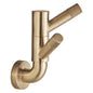 Litze - Rotating Robe Hook with Knurling - 2 Hooks
